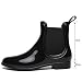 SAGUARO® Mujer Botas de Lluvia Festival Botas de Agua Muy Ligera Negro...