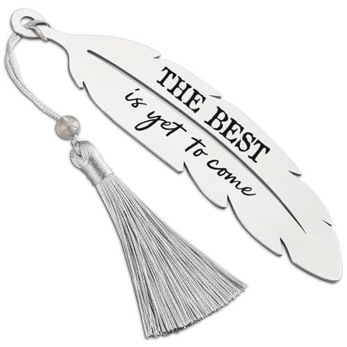 Marcapáginas motivacionales para mujeres, lo mejor está por venir, regalos positivos para colegas, regalos para médicos, enfermeras, regalos de temporada de graduación de estudiantes, marcapáginas de