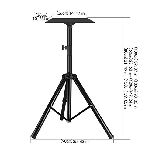 Montaje del proyector portátil para Home Studio Studio con bandeja estable 2