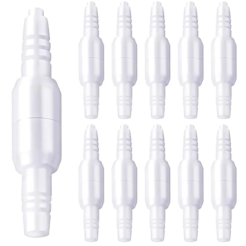 Oxygen Tubing Swivel Connector 10 Pack - Original Connectors 10 PCS Cannula Connectors Oxygen tubing connectors Oxygen Hose connectors Avoid Tube Tangles Male to Male