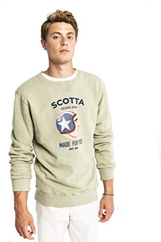Scotta 1985 - Sudadera Helmet Khaki