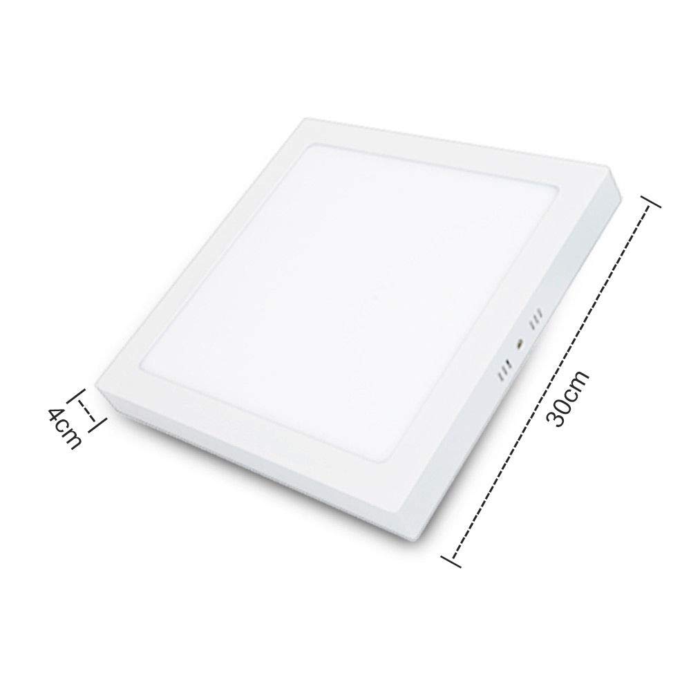 MASO Wewnętrzne oświetlenie dachowe 12 V 24 W super jasne oświetlenie LED do kabiny sufitowej reflektor punktowy do przyczep kempingowych łodzi białe światło