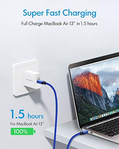 Image of CLEEFUN USB C to USB C Cable 1ft, 5-Pack C to C Cable Fast Charging 60W | Type C Charger for iPhone 17 16 15 Pro Max /Plus, Samsung Galaxy S26 S25 S24 Ultra, iPad /MacBook USBC to USBC Cord