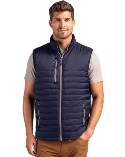 Clique Valhalla Eco Full Zip Mens Puffer Vest - Main Image