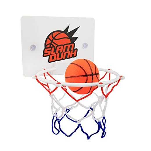 CGRTEUNIE Congerate Slam Dunk Bedroom Bathroom Toilet Office Desktop Mini Basketball Decompress Game Gadget Toy Home Decor for Kid Education Pet Play and Basketball Lovers CPC Certificate
