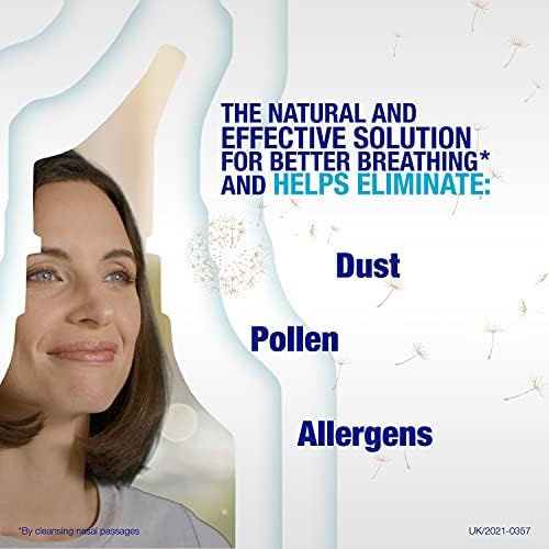 BECOCLEANSE - Nasal Spray - For Daily Hygiene, Runny Nose & Allergy Prevention - 100% Sea Water - 135ml