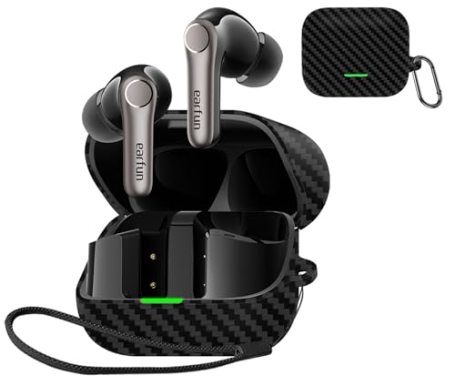 For EarFun Air Pro 4+ P[XyLAZIRO 2025VJzYf@ۃeNX` _炩ȃVJQ̃X|[cN[ȃfUC [d\ Ռz h ho y h~p̃tbN𓋍ڂ X\tg P[XJo[ h~