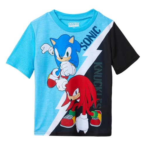 Sonic The Hedgehog Boys' Shorts and Sleep Shirt Kids Sleepwear 2 Piece Pajama Set2