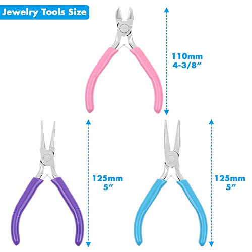 Shynek JP-01 Jewelry Pliers, 3Pcs thumb #4