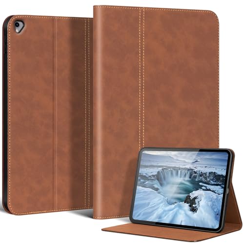 Étui iPad Pro 12.9 cuir véritable 2015 2017 housse tablette A1670 A1584