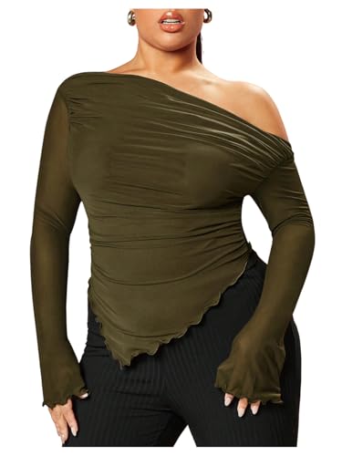 トップス andequal volume off shoulder blouse Off-the-shoulder blouse with bow - Shirts and blouses - BSK