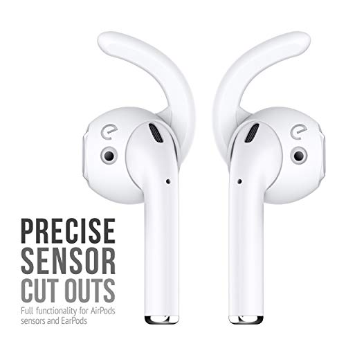 Keybudz FBA_EARBUDDYZ01_CLEAR Earbuddyz 2.0 Ear Hooks And Covers Accessories Compatible With Apple Airpods Gen 1 & 2 Or Earpods Headphones/Earphones/Earbuds thumb #4
