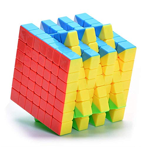 Image of Toy Arena Professional Wind Speed Combo of 7x7by7 and 5x5by5 Sttickerless Cube Puzzle Toy for Kids and Adults (7x7 & 5x5 Cube)