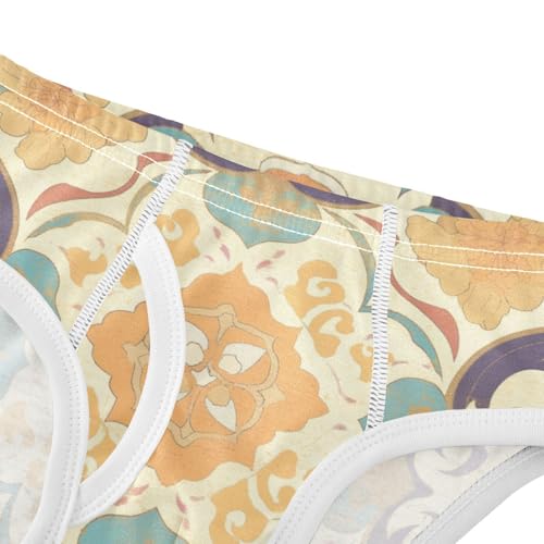 KLL Seamless Asian Traditional Patterns Little Boys Pure Cotton Boxer Briefs Cute Undies4