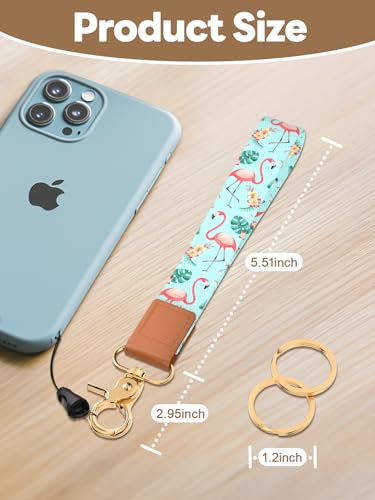Image of Wristlet Keychain for Women and Men, Key Chain Holder, Wrist Lanyard for Keys