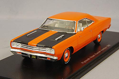 プリムスロードランナー 440GBBL 赤 1/18scale 限定1254個 AutoWolrd 1969 1/2 プリムス ロードランナー 440-6