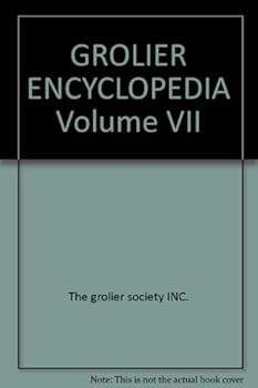 Hardcover GROLIER ENCYCLOPEDIA Volume VII [Serbian] Book