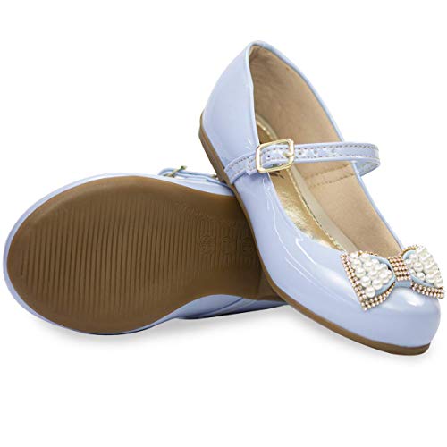 Sapatilha Infantil Moda Laço 09 (28, Azul Claro)