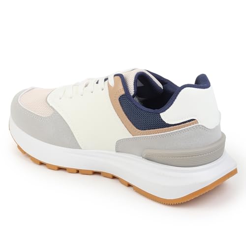 Image of YOHO Sneakers for Women | Breathable Upper, Cushioned Insoles & Lightweight Casual Shoes for Everyday Wear | Sporty & Stylish CAS 106