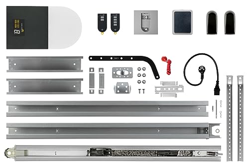 Schellenberg 60924 Garagentorantrieb Smart Drive XL mit 2X 868 MHz Handsender, max. Torfläche 14 m², 1000 N Zugkraft