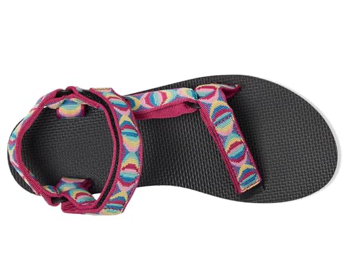 Image of Teva Women's Original Universal Sport Sandal, Burst Blue Tile, 6