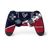 Skinit Decal Gaming Skin Compatible with PS4 Controller - Officially Licensed NFL Houston Texans Design
