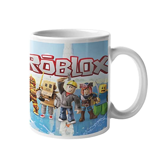Buy Global Print Cartoon Mug Printed Robloxs White Ceramic Coffee Mug 41IuV95N0HL 
