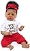 ZIQUE Reborn Baby Doll Black, 20 Inch Realistic African American Reborn Baby Doll That Look Real