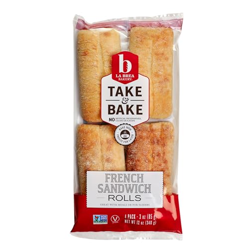 La Brea Bakery Take & Bake French Sandwich Rolls, 4Pk, 12 Oz