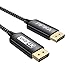 Produktbild DisplayPort Kabel,PIPIKA 4K DP Kabel [1.5M] DP zu DP Kabel (4K@60Hz und 2K@144Hz) Haltbarer Geflecht Highspeed DisplayPort Kabel für PC,TV,Beamer,Monitor,Grafikkarten