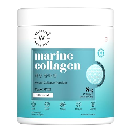 WELLBEING NUTRITION Pure Korean Marine Collagen Supplements for W...