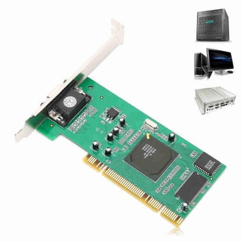 Image of ciciglow Graphics Card VGA PCI 8MB 32Bit Desktop Computer Graphics Card for ATI Rage