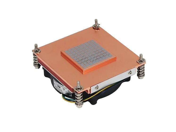 for Dynatron K199 1U Full Copper Server Heatsink for Intel LGA 1150 1151 1155 1156 1200, 125W TDP