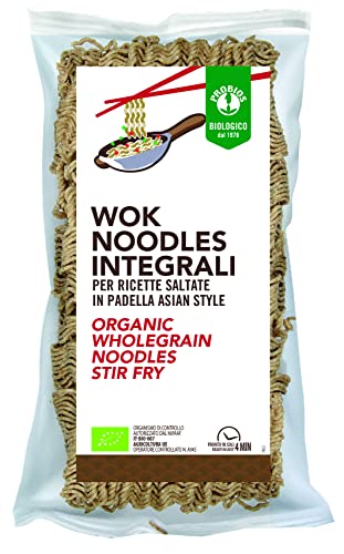 Probios Wok Noodles Integrali Bio - Confezione da 250g