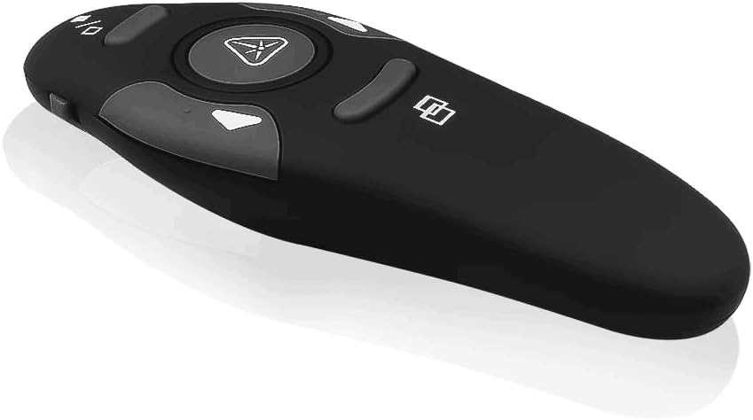 USB Page Flip Pen, Presentation 2.4G Wireless Laser Pointer Red Pen, PPT PowerPoint Page Flip Page Up and Down Remote Control Teacher