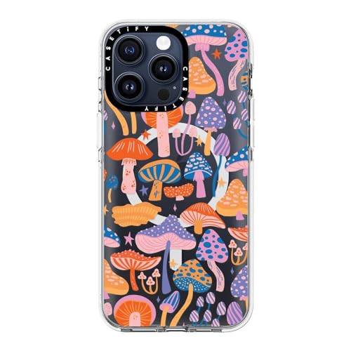 Coque iPhone 15 Pro Max CASETiFY transparente à motif champignons antichoc - 2