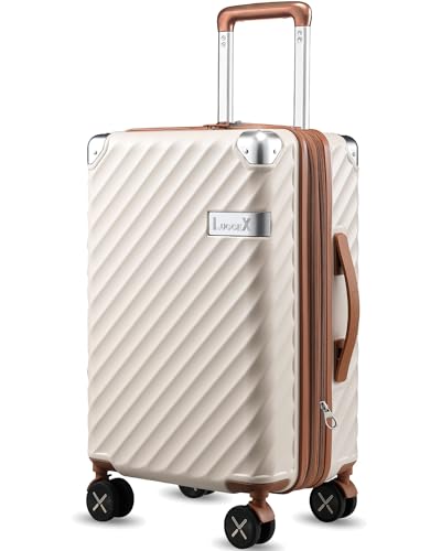 Amazon.com | LUGGEX Luggage with Spinner Wheels