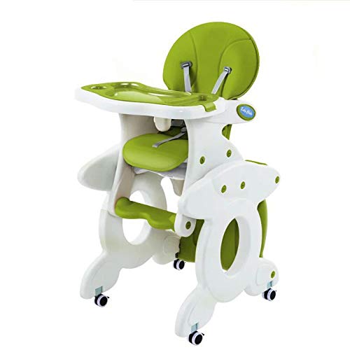 MHO La Combinación Multifuncional De Los Niños Que Cena La Silla Alta Silla con La Tabla De Estudio De La Bandeja Mecedora