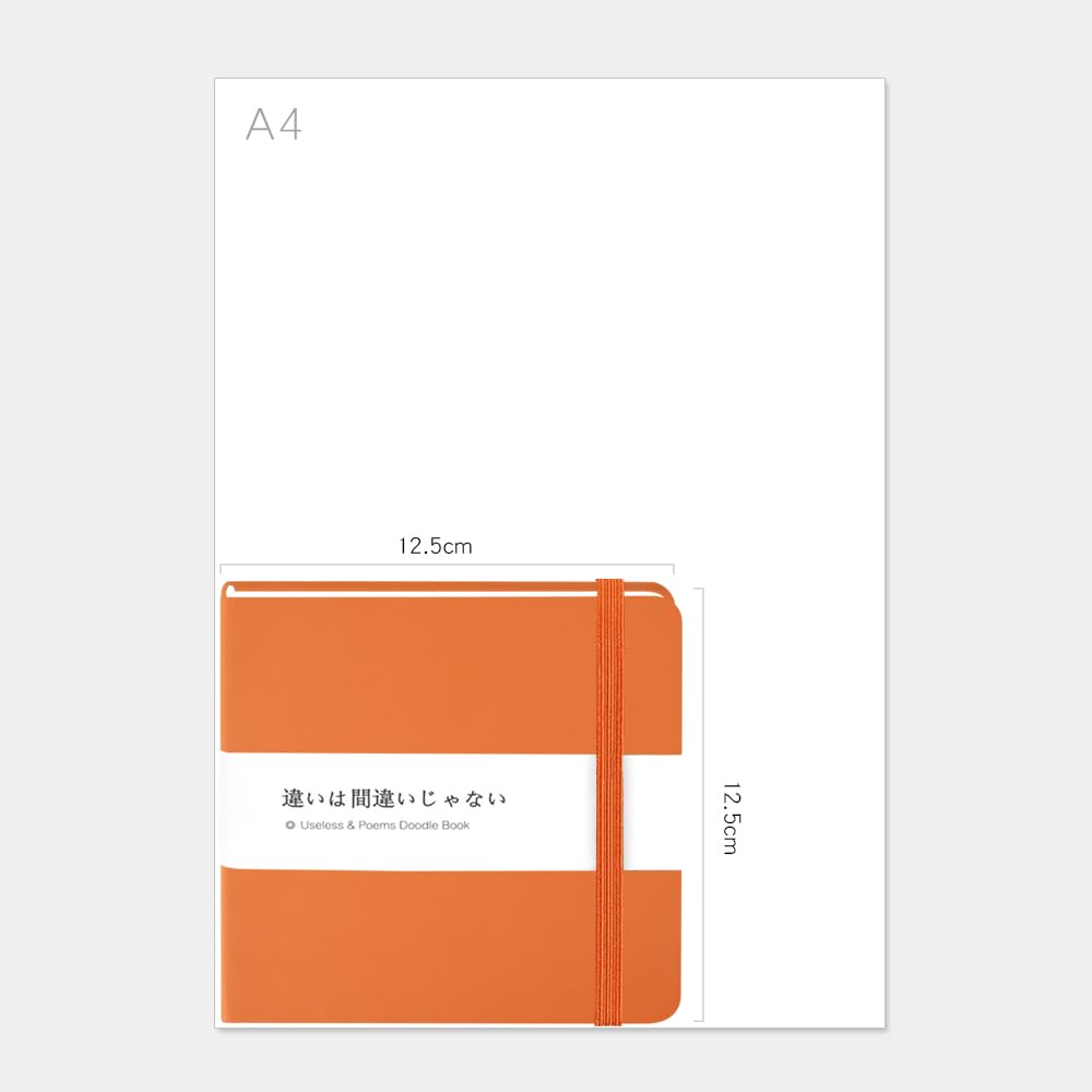 Mifuner Mini cuadernos cuadrados pequeños de 5 x 5 de 80 g/m², páginas en blanco, cuadernos de bocetos, diario de viaje, tapa dura, cuaderno de escritura, cuaderno de notas, cuaderno de bocetos