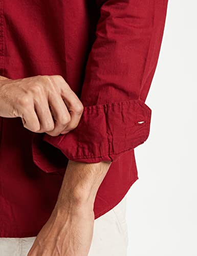 Image of Amazon Brand - Symbol Men's Cotton Shirt | Casual | Plain | Full Sleeve | Summer - Regular Fit (Available in Plus Sizes)