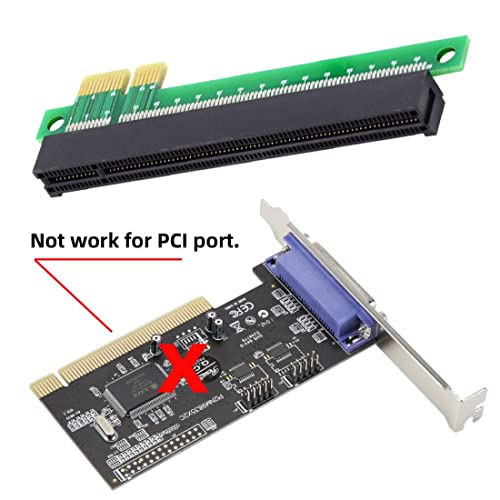 PCI-E Express x1 a x16 Riser Card Extender Convertitore Adattatore Maschio a Femmina Estensione per Scheda Grafica - Scheda video - Immagine 1