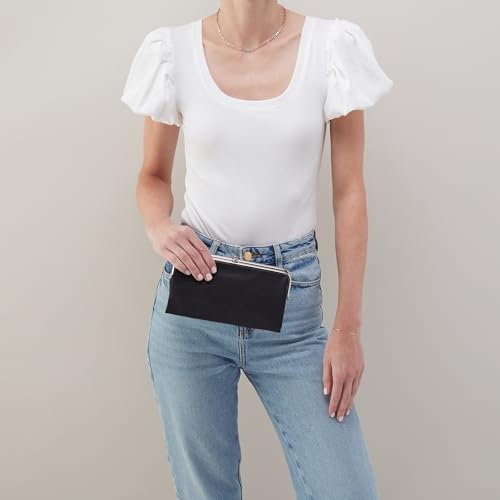 Image of HOBO Women's Lauren Leather Clutch Wallet