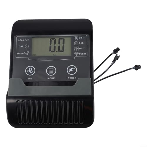 Contador de máquina de remo, pantalla LCD, pieza de repuesto de monitor de 216 x 157 x 45 mm con función de velocímetro para rastrear la distancia y las calorías quemadas entusiastas del fitness