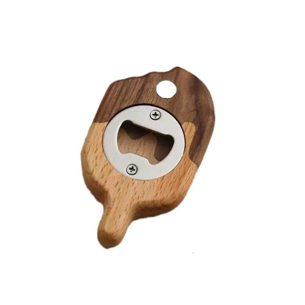Décapsuleur magnétique en bois pour animer vos apéritifs et ranger vos can opener