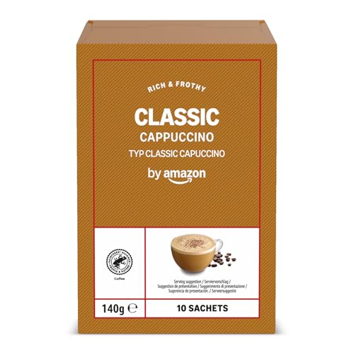 by Amazon 10 bolsitas de capuchino, 10 unidades de 14 g, paquete de 10