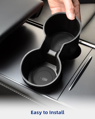 Insertos para portavasos Tesla Model Y 2025 y 2026 miniatura 6