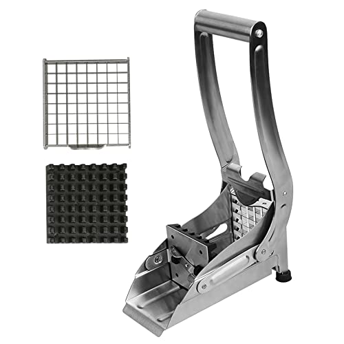 Coupe-frites professionnel en acier inoxydable pour pommes de terre et légumes, Machine à Couper Les Frites, Machine à Couper Les Pommes de Terre pour Frites, Pommes de Terre, Carottes, concombres