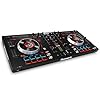 Numark Mixtrack Platinum | All-In-One 4-Deck DJ Controller mit LCD Displays, 5 Zoll Touch – Jog Wheels, Multifunktions…