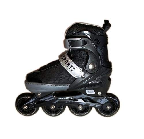 Patins Inline Preto Urbansports Regulável do 36/39 Multilaser