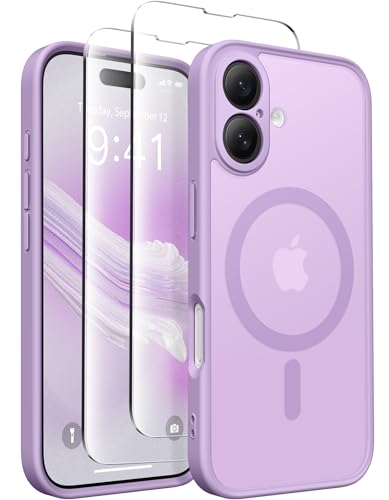 Coque iPhone 16 violette pour femmes et filles style élégant au quotidien CAPRARO